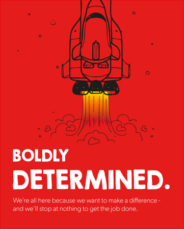 Boldy Determind